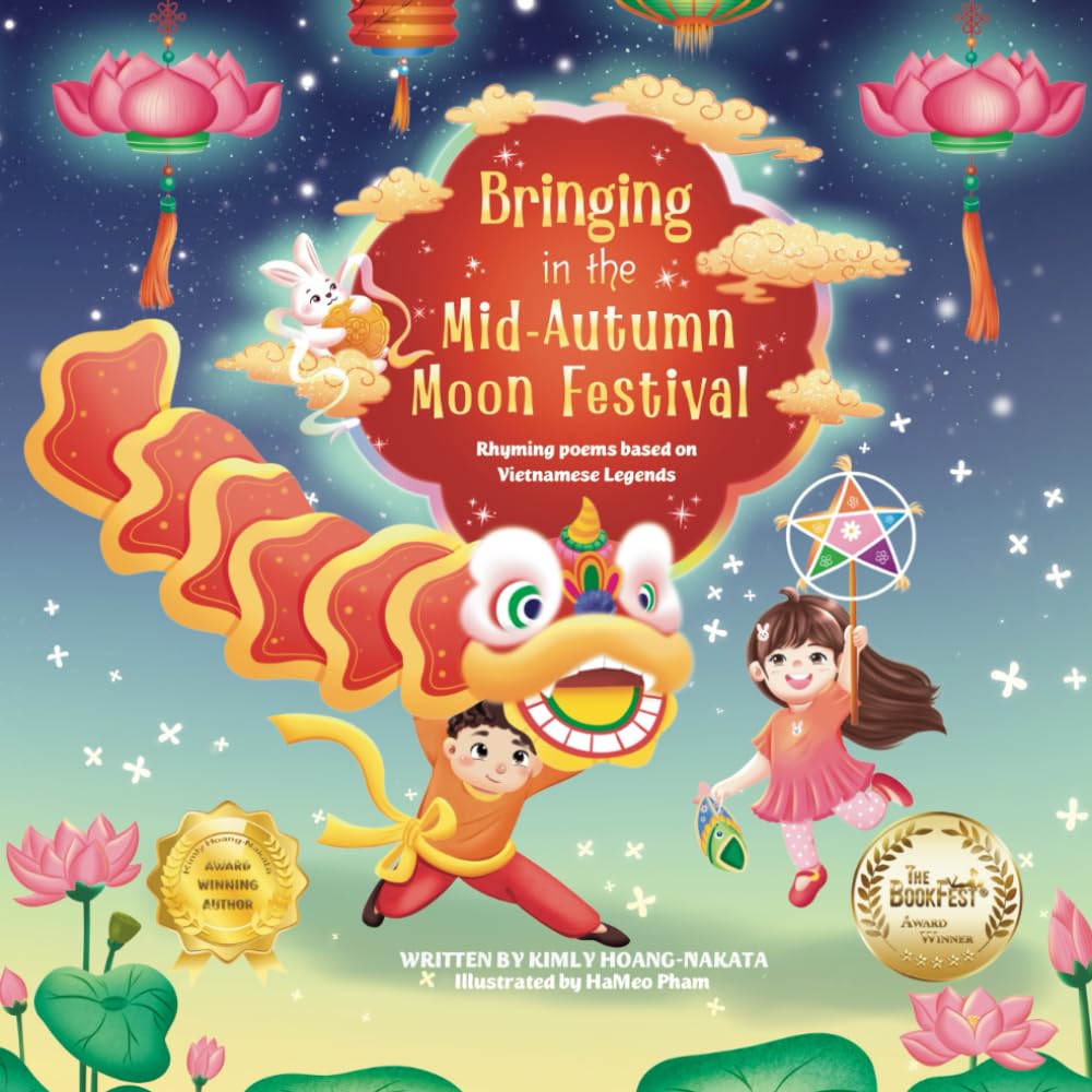 Bringing in the Mid-Autumn Moon Festival cover — BookFest Award first place winner