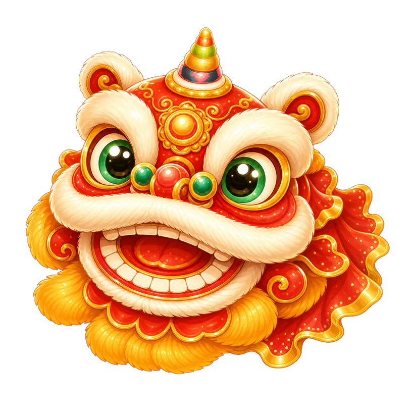 The lion dance