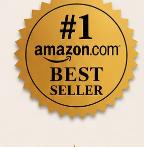 Gold number-one Amazon.com Best Seller medallion
