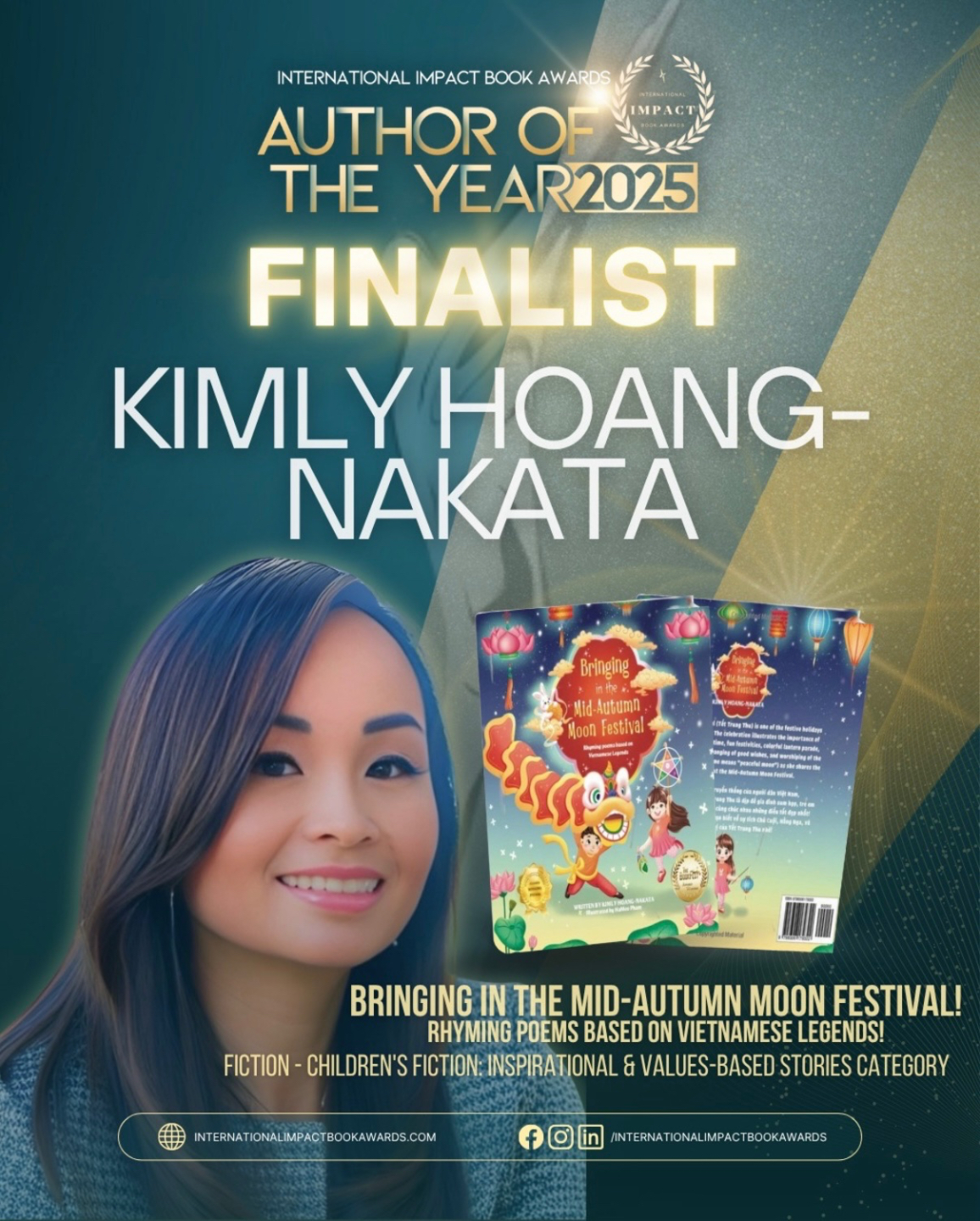 Author of the Year Finalist award