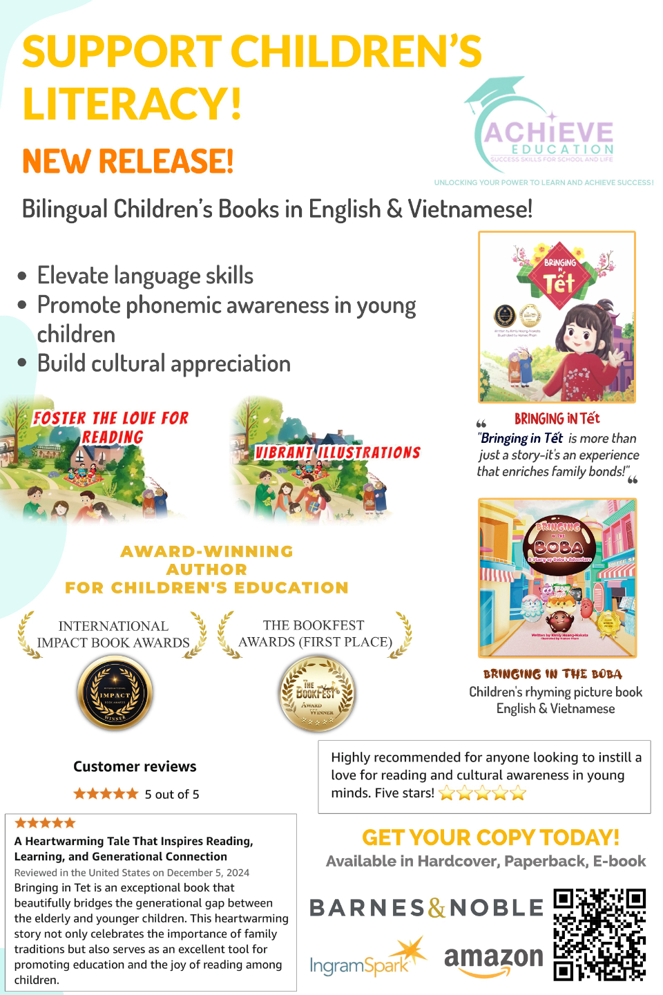 Children's books by Kimly Hoang-Nakata poster